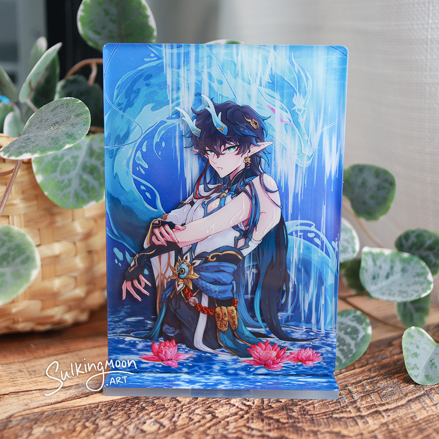 HSR Droplet Acrylic Stands