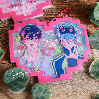 [PREORDER] IvanTill Nightglow Quicksand Acrylic Keychain