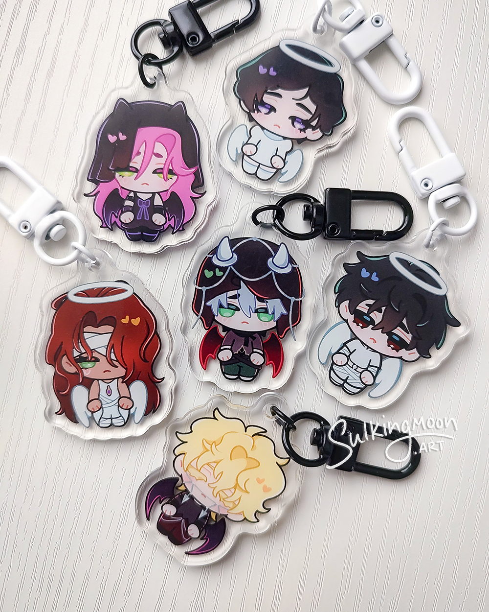 [PREORDER] ALNST - Angel/Devil Keychains