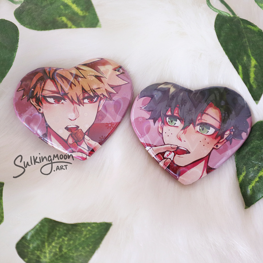 [LAST CHANCE!] Valentine Choco Heart Button